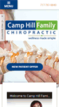 Mobile Screenshot of camphillchiro.com